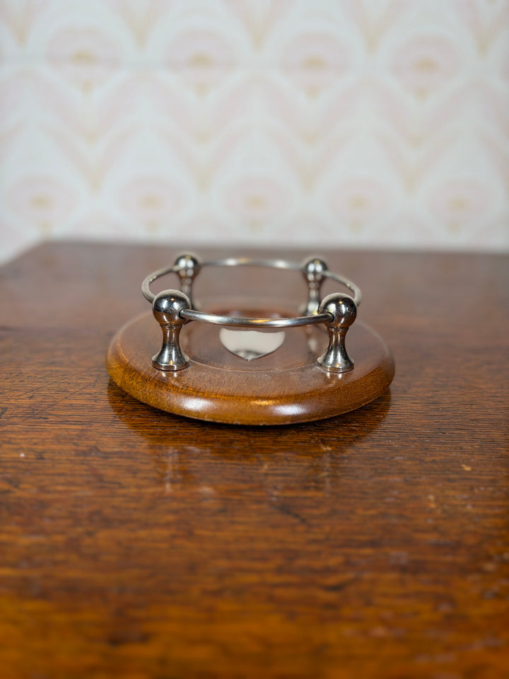 Wooden Champagne Coaster