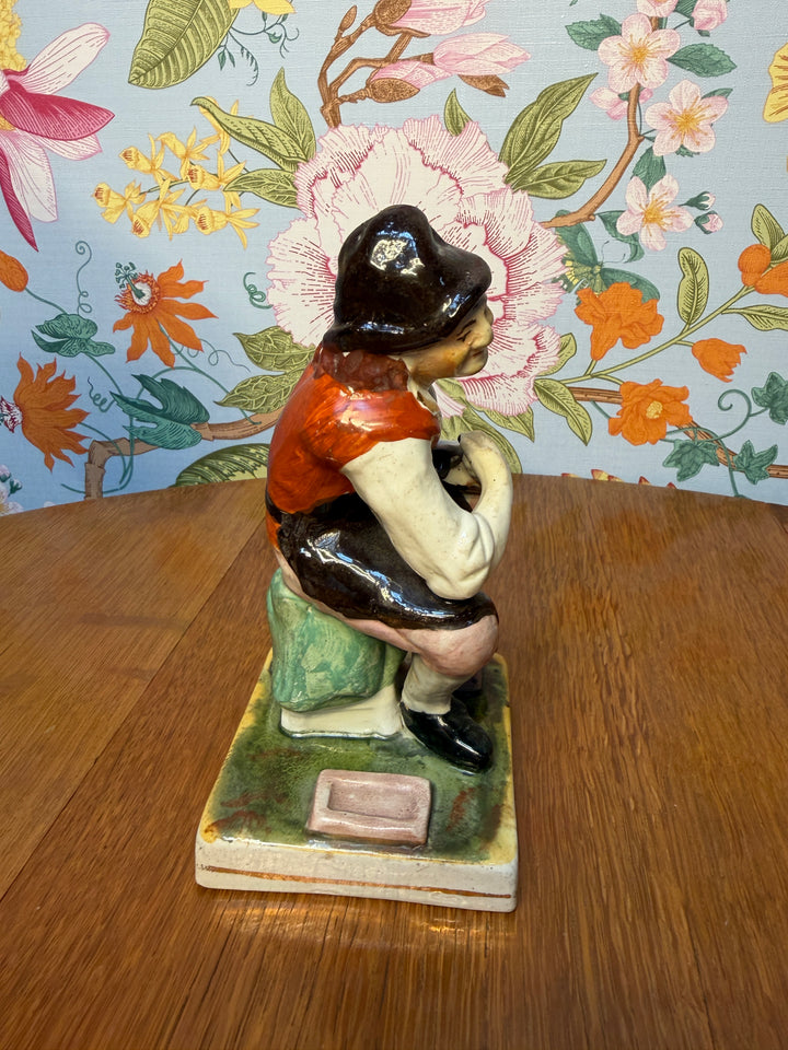 Antique Staffordshire Cobbler