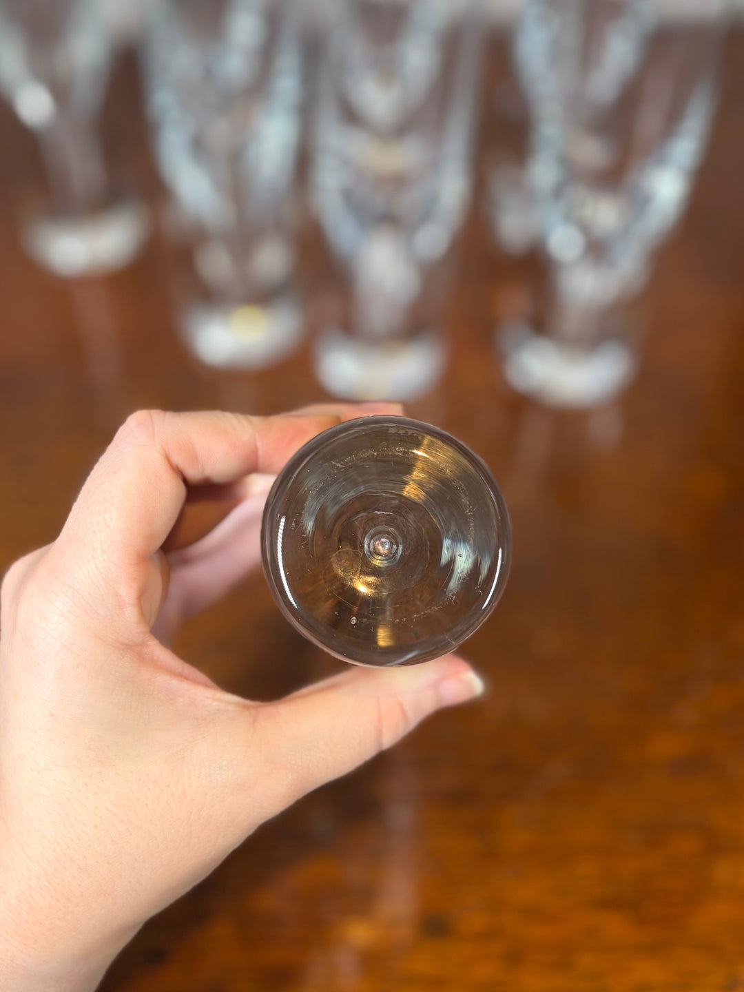 Set of 8 Unmarked Water Glasses