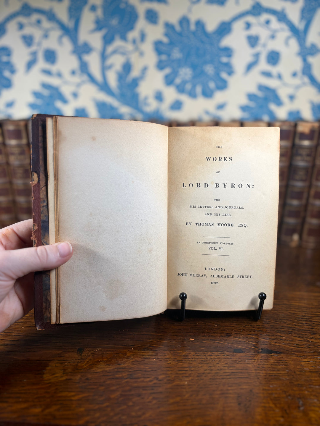 The Works of Lord Byron Volumes I-XVII