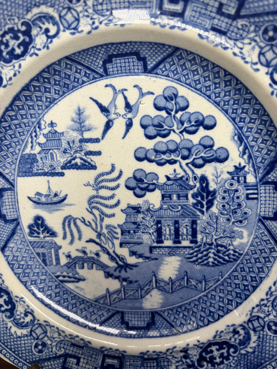 Blue Willow Plate