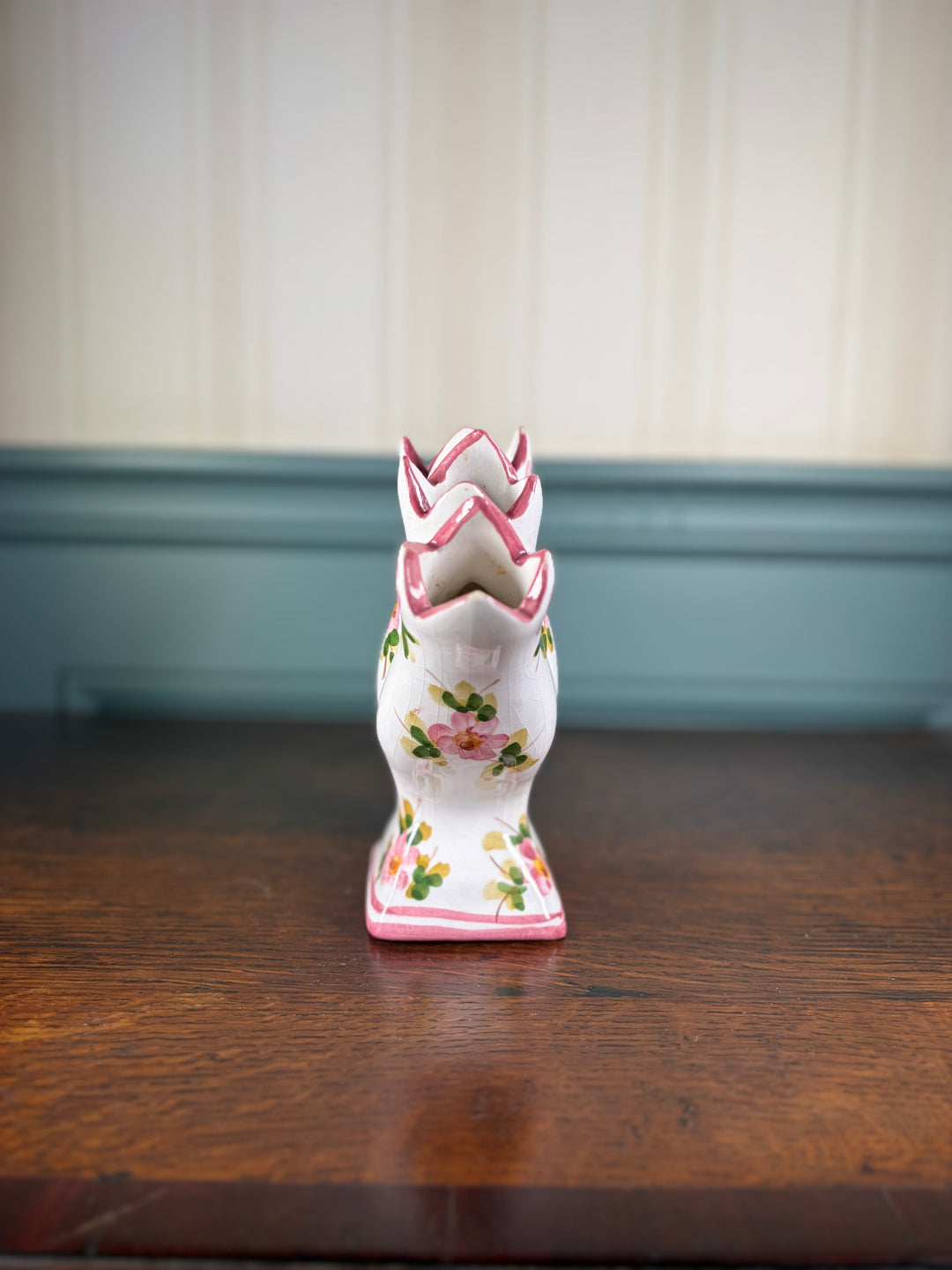 Handpainted in Portugal 5-Stem Vase