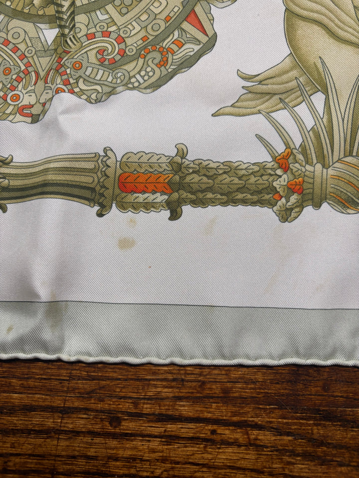 Vintage HERMÈS “Le Matin Neuf” Silk Scarf 90