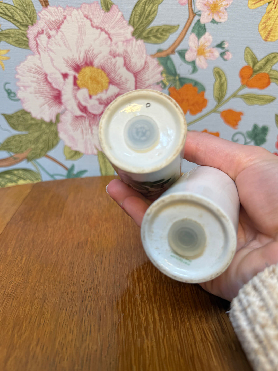 Portmeirion Salt and Pepper shakers