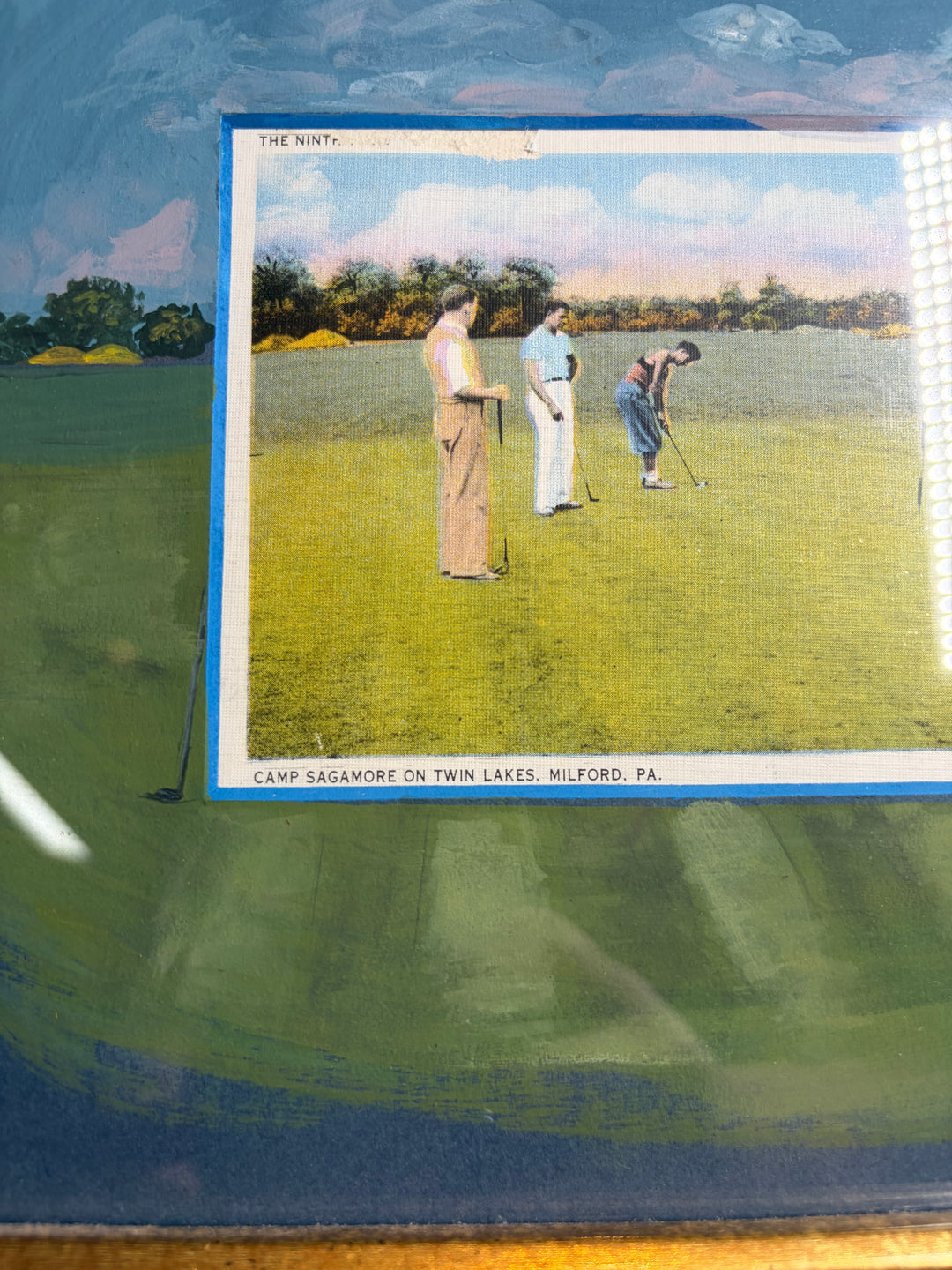 Vintage Golf Art