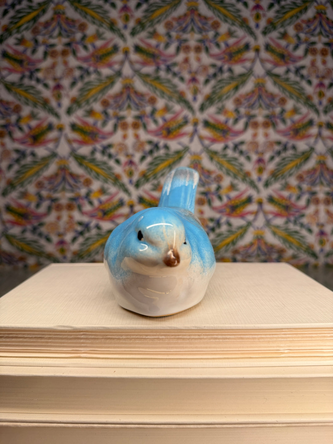 Ceramic Bluebird Figurine