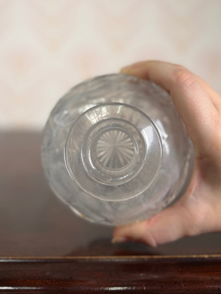 Unmarked Crystal Vase