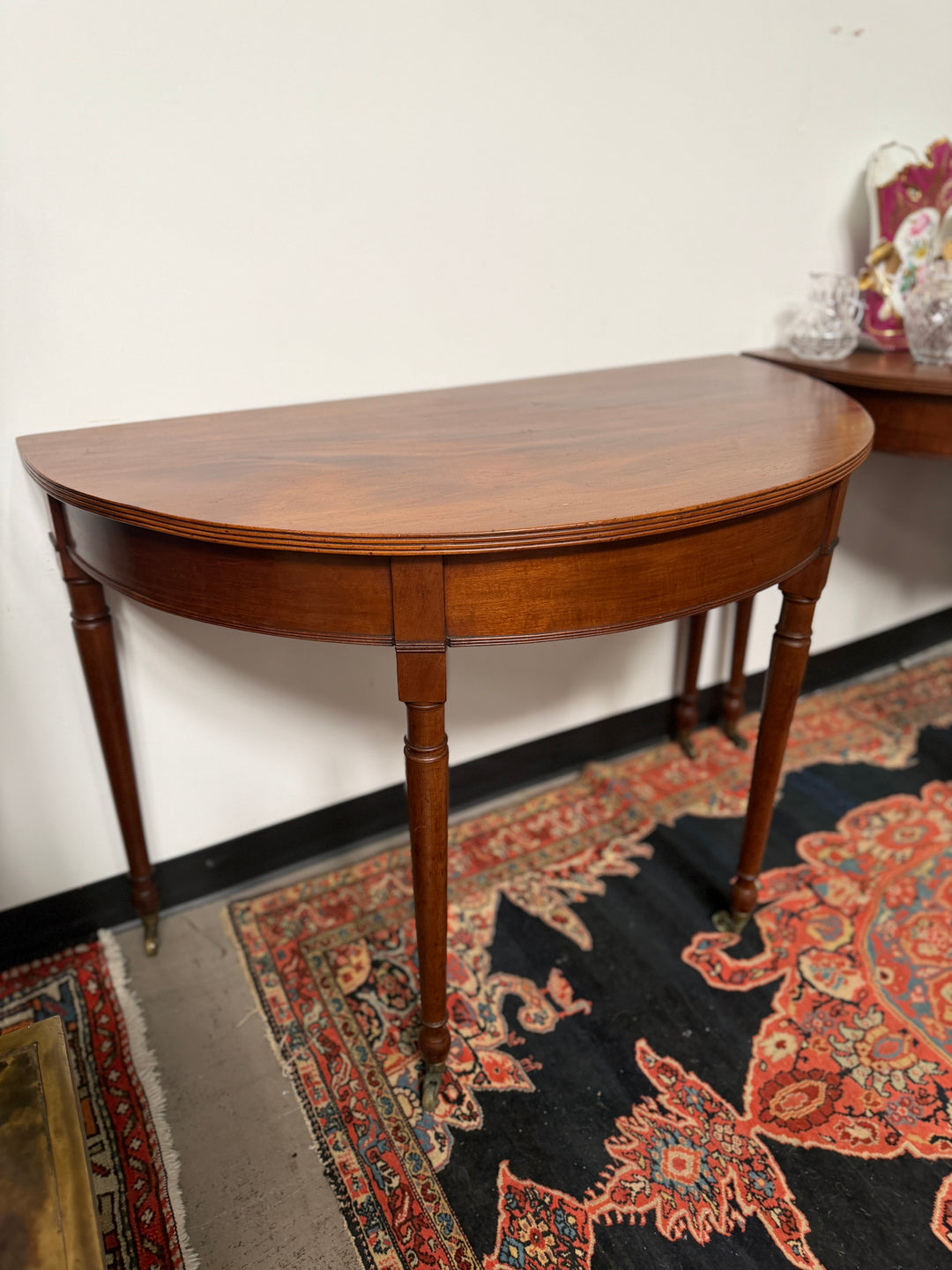 Set of 2 Half Circle Side / End Tables