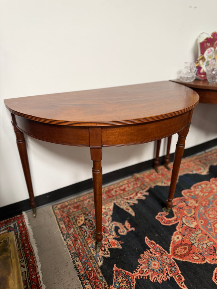 Set of 2 Half Circle Side / End Tables