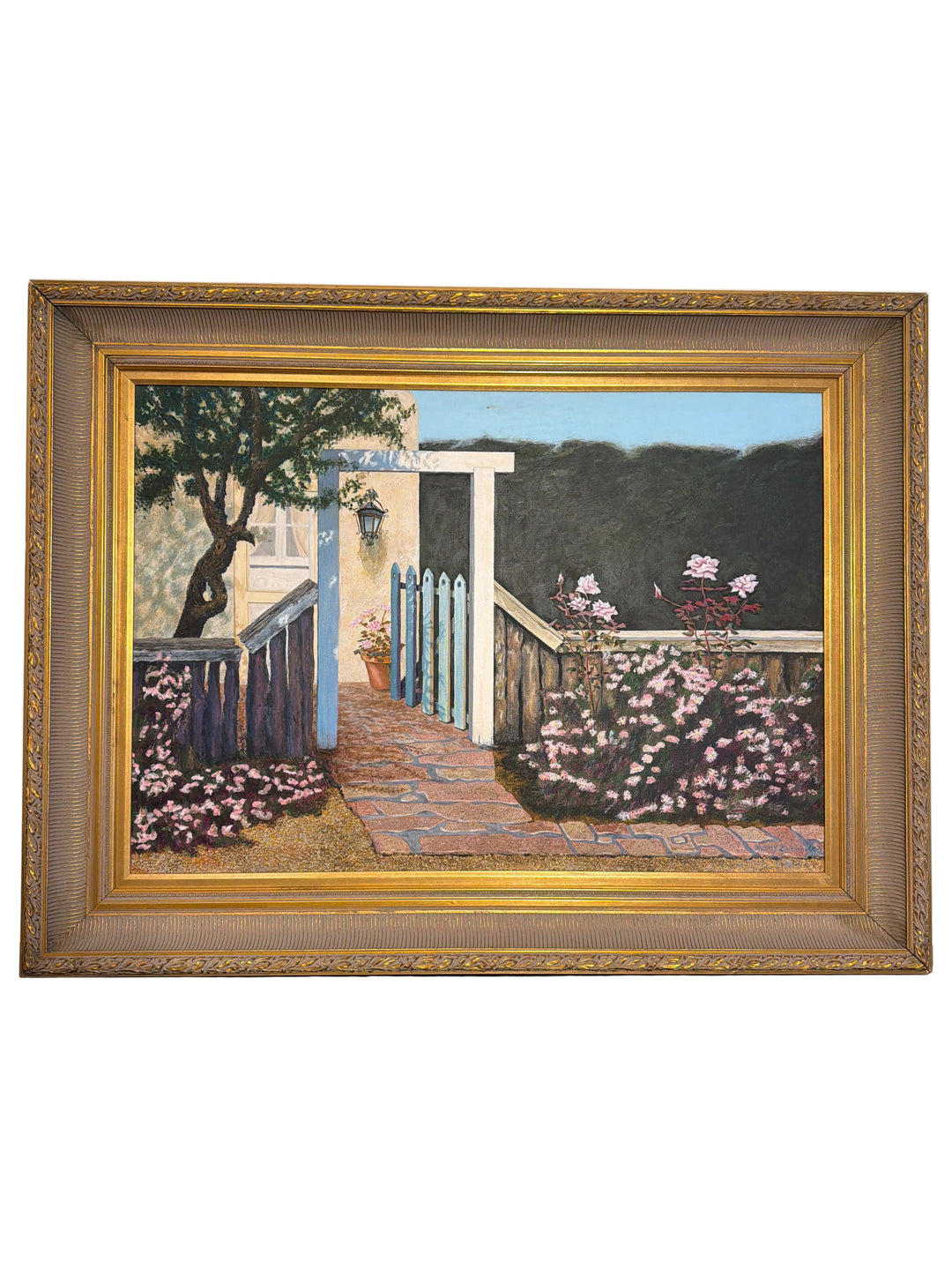 Original Oil Painting Signed Sherry Burnside - 42 in x 32 in