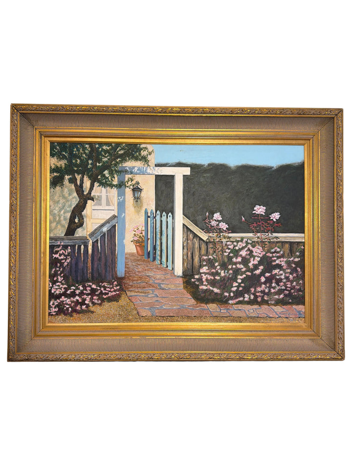 Original Oil Painting Signed Sherry Burnside - 42 in x 32 in