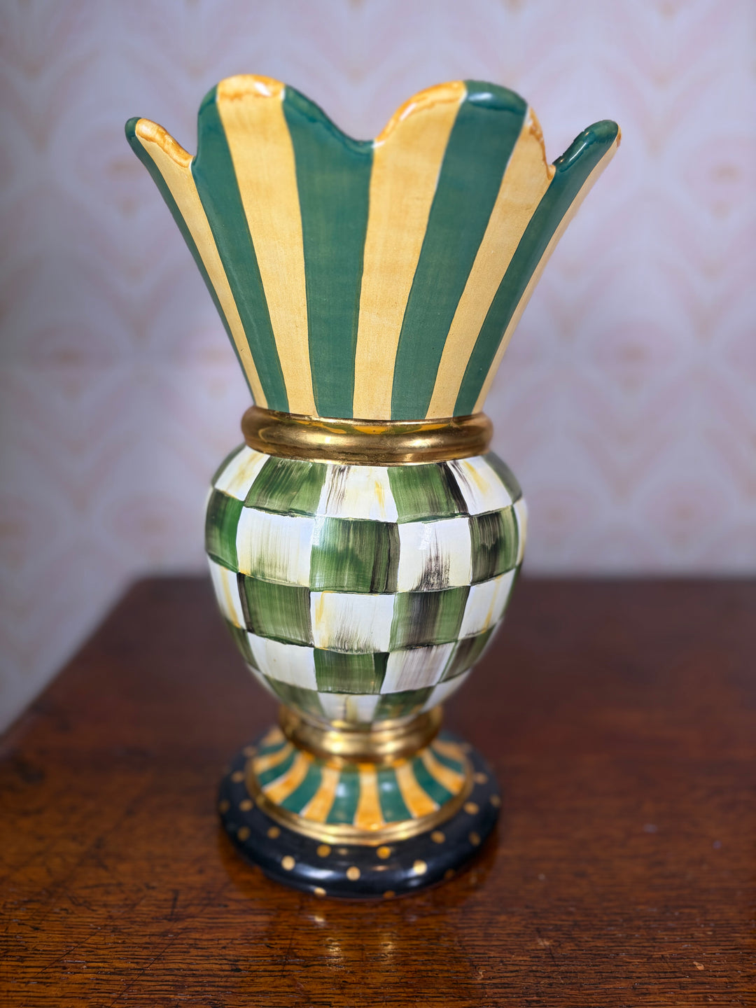 Vintage McKenzie Childs Master's Vase