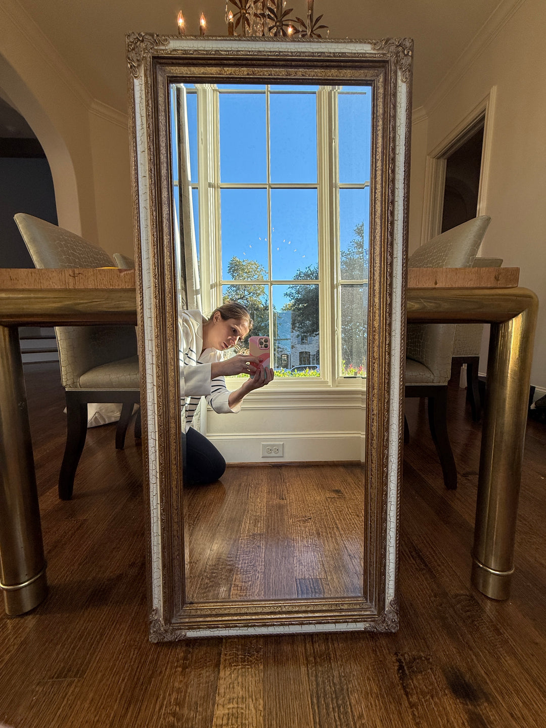 Gold Framed Mirror
