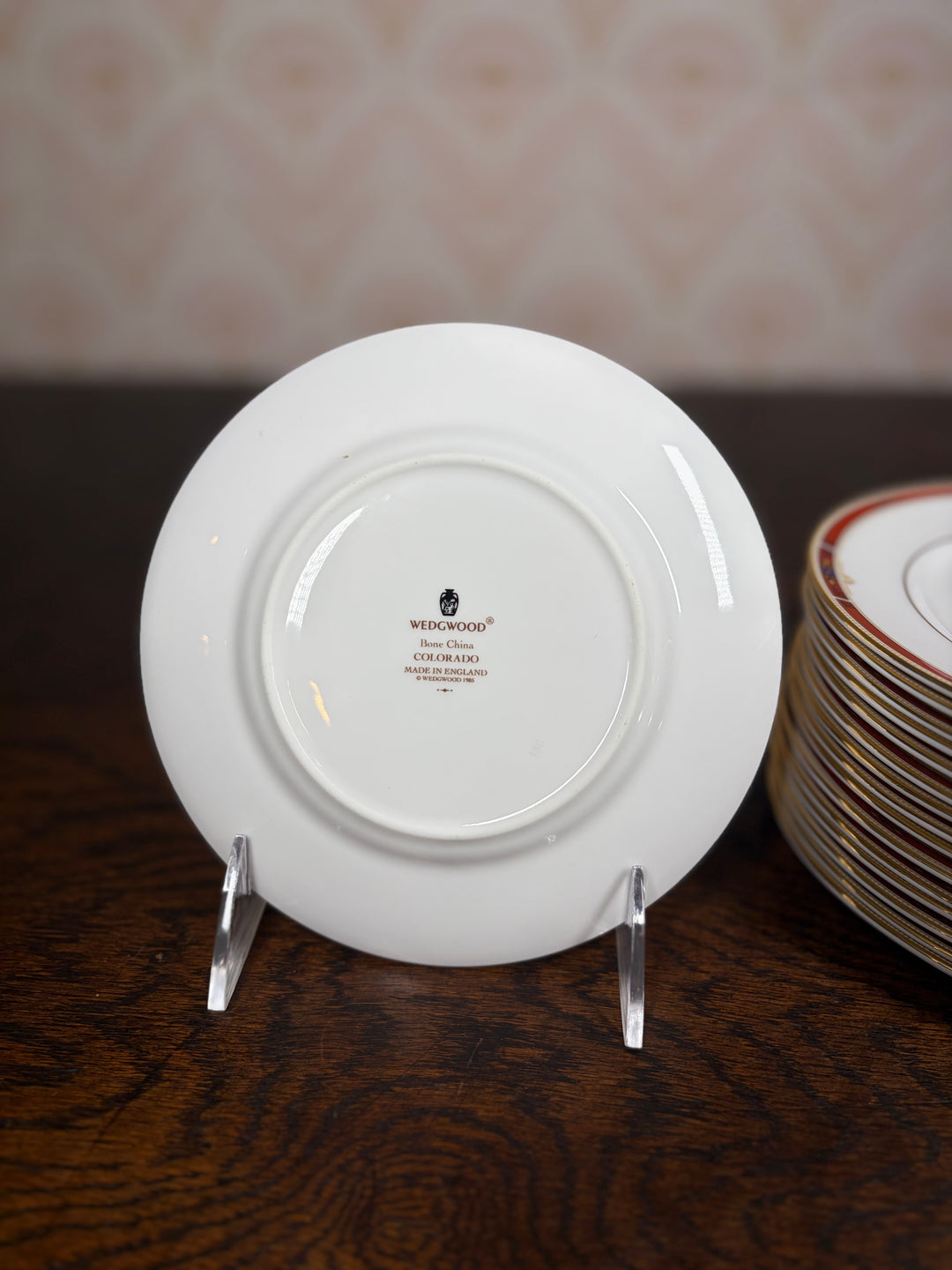 Set of 16 Wedgwood Colorado B&B Plates