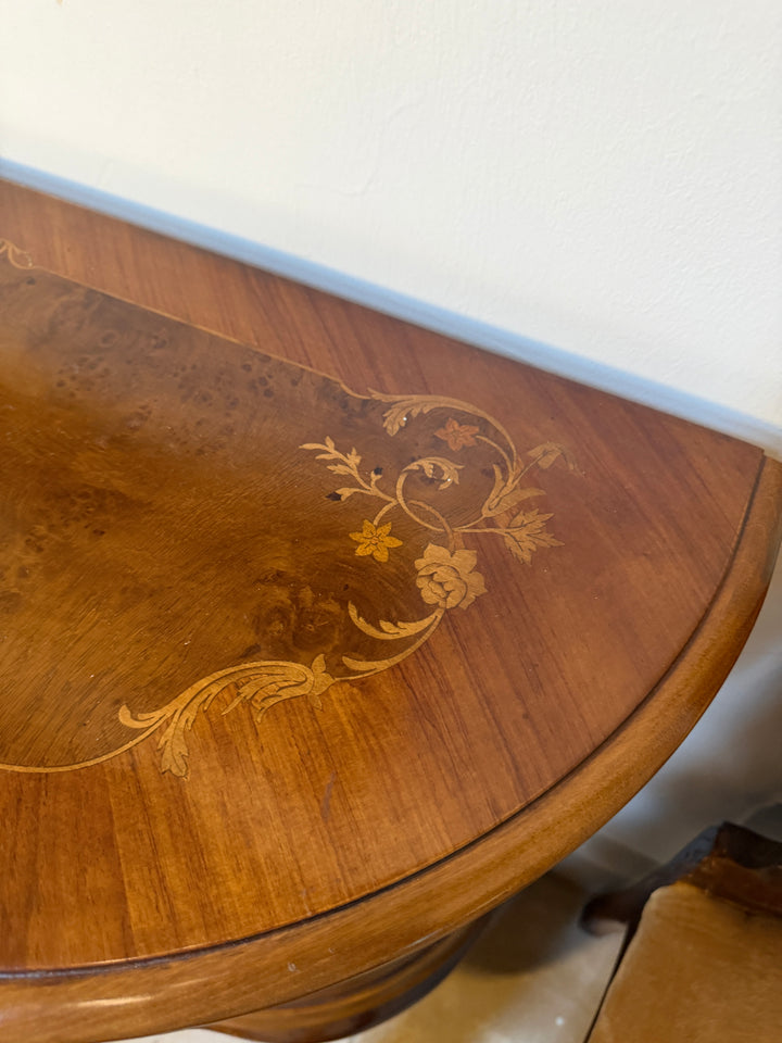 French Inlaid Marquetry Table (Online Only Item)