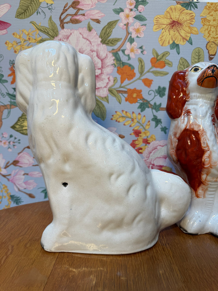 Pair of Antique Staffordshire Dogs