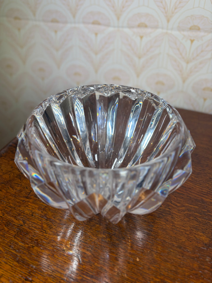 Engraved Crystal Bowl