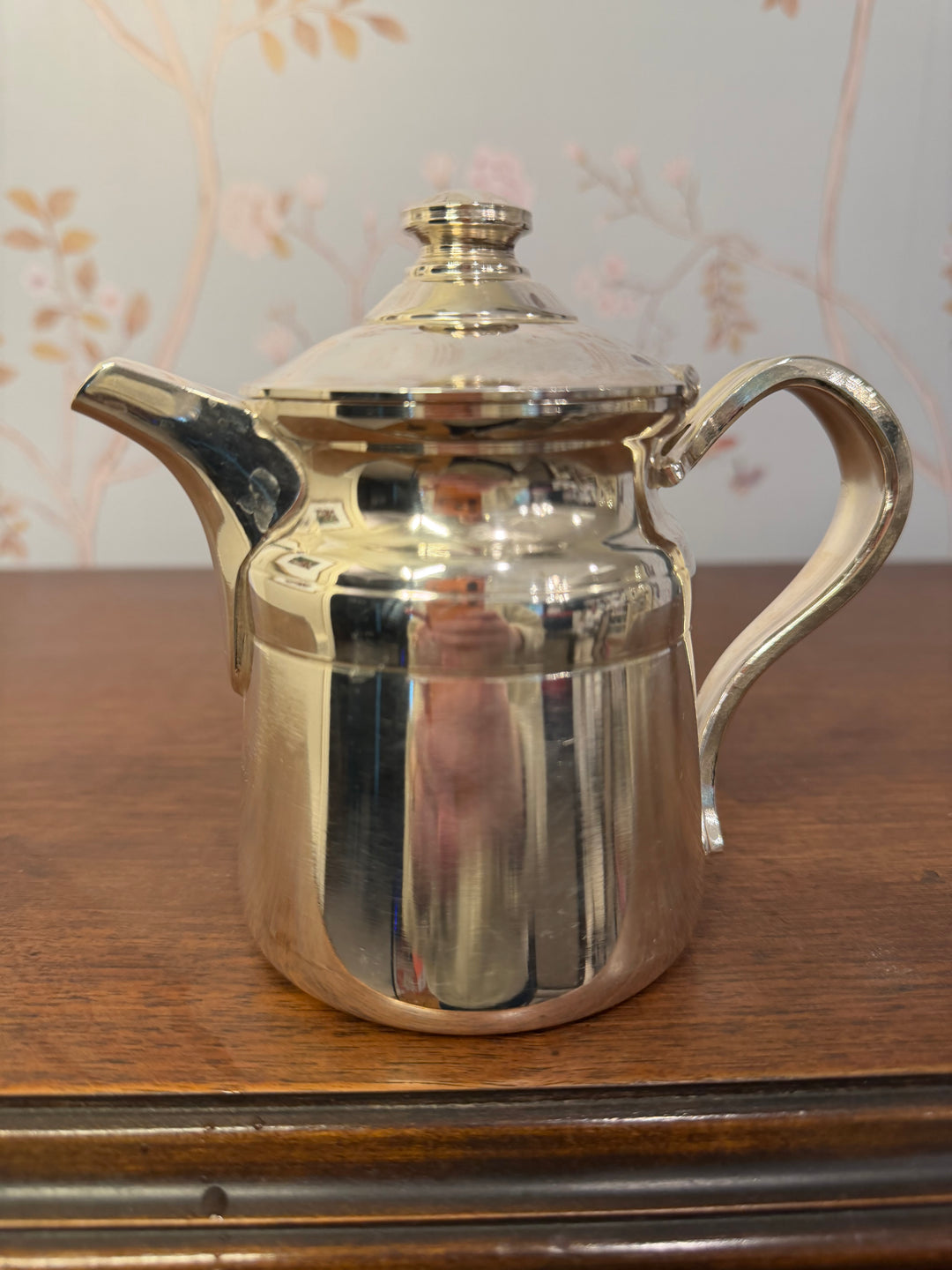 Reed & Barton Silver-Soldered Lidded Pitcher