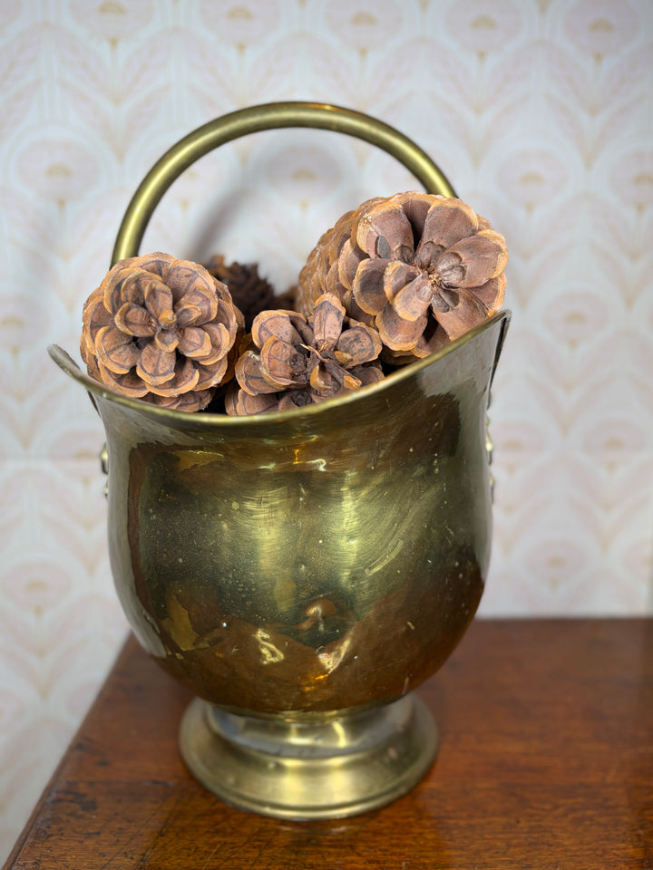 Brass Firewood Holder