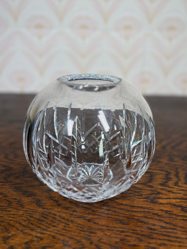 Waterford Spherical Vase
