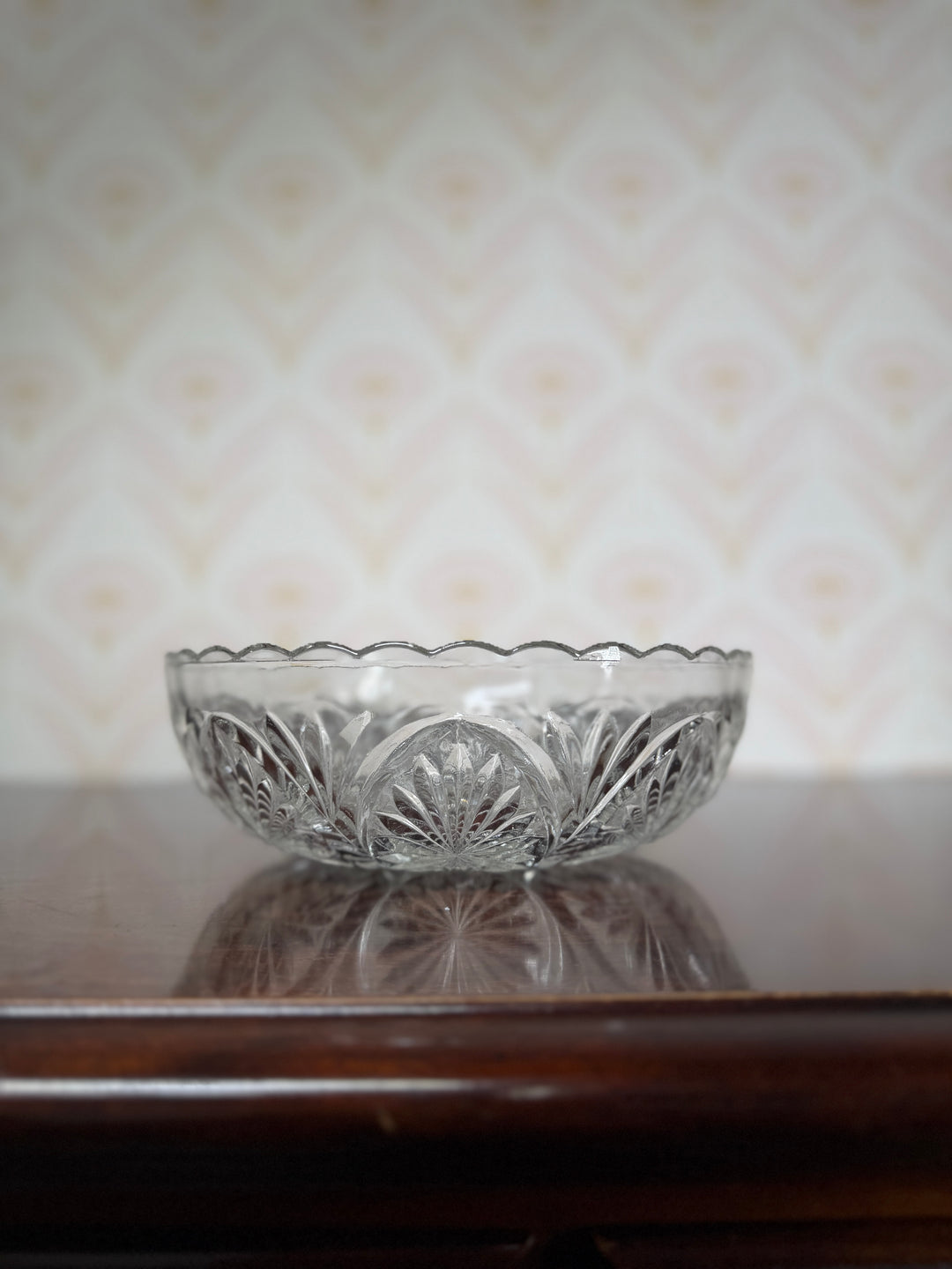 Crystal Shallow Bowl