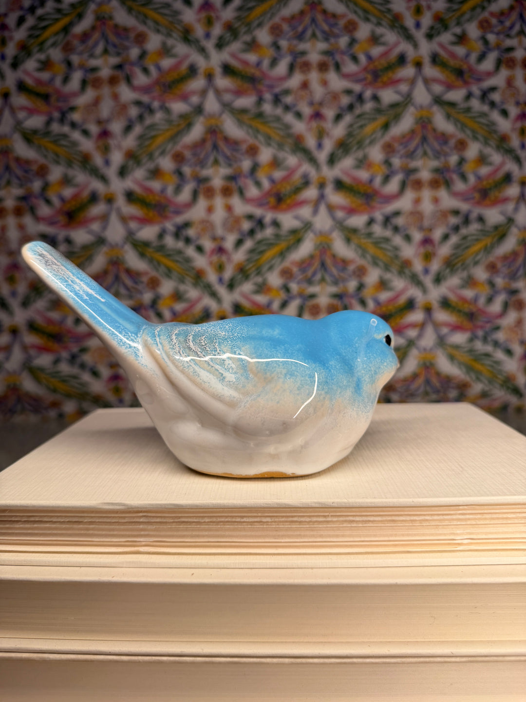 Ceramic Bluebird Figurine
