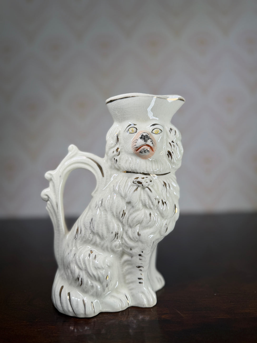 Staffordshire Dog Pitcher