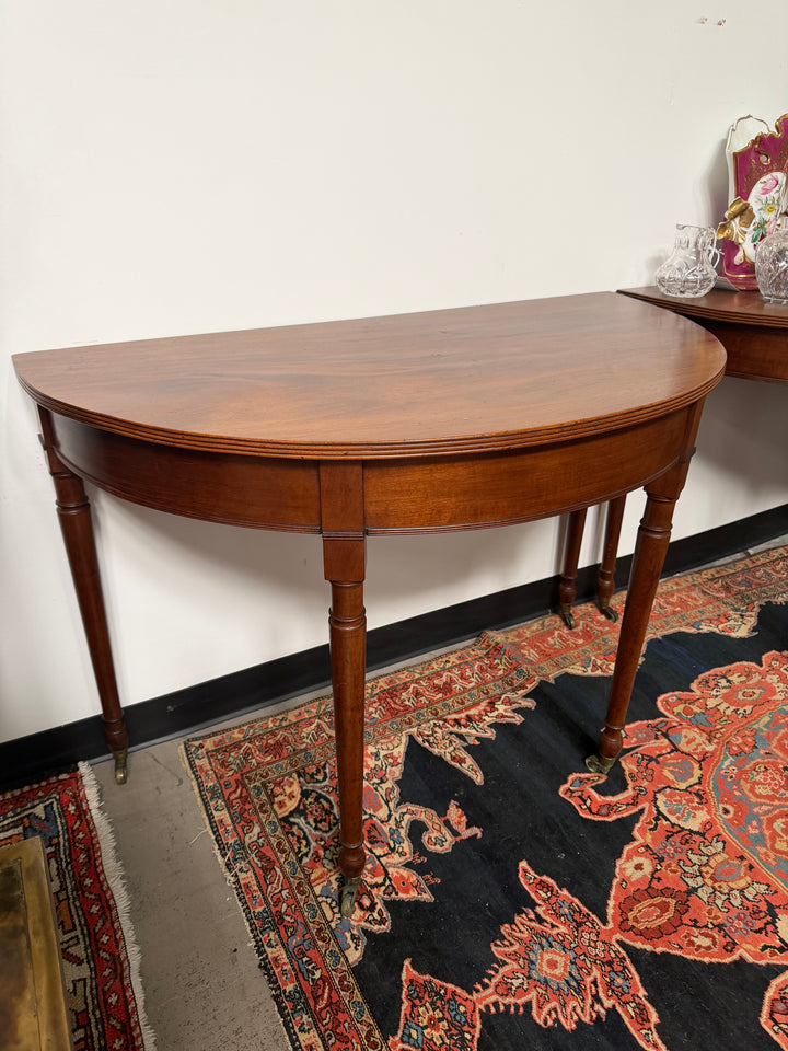 Set of 2 Half Circle Side / End Tables