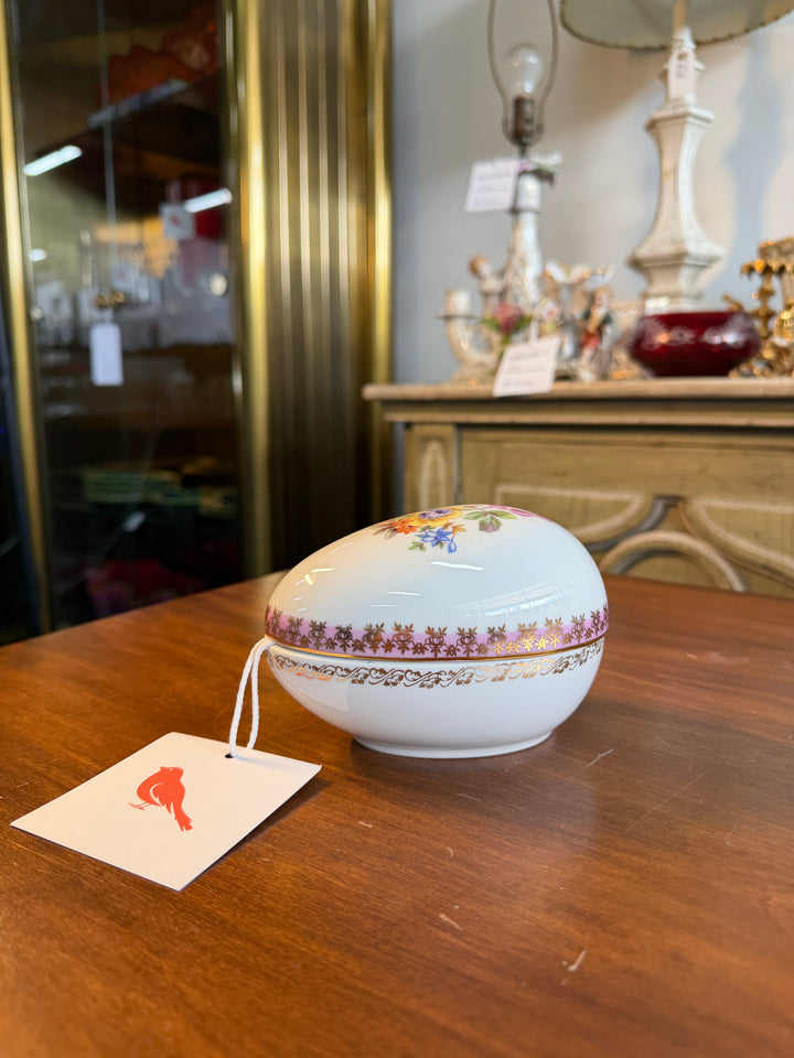 Dresden Porcelain Egg