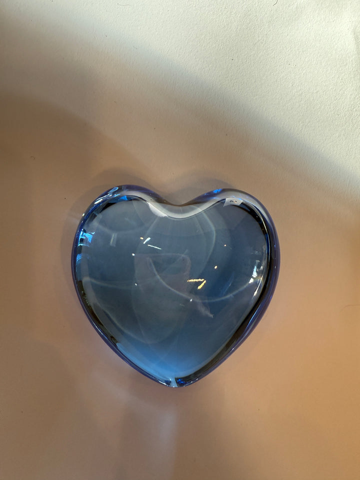 Baccarat Blue Amor Heart