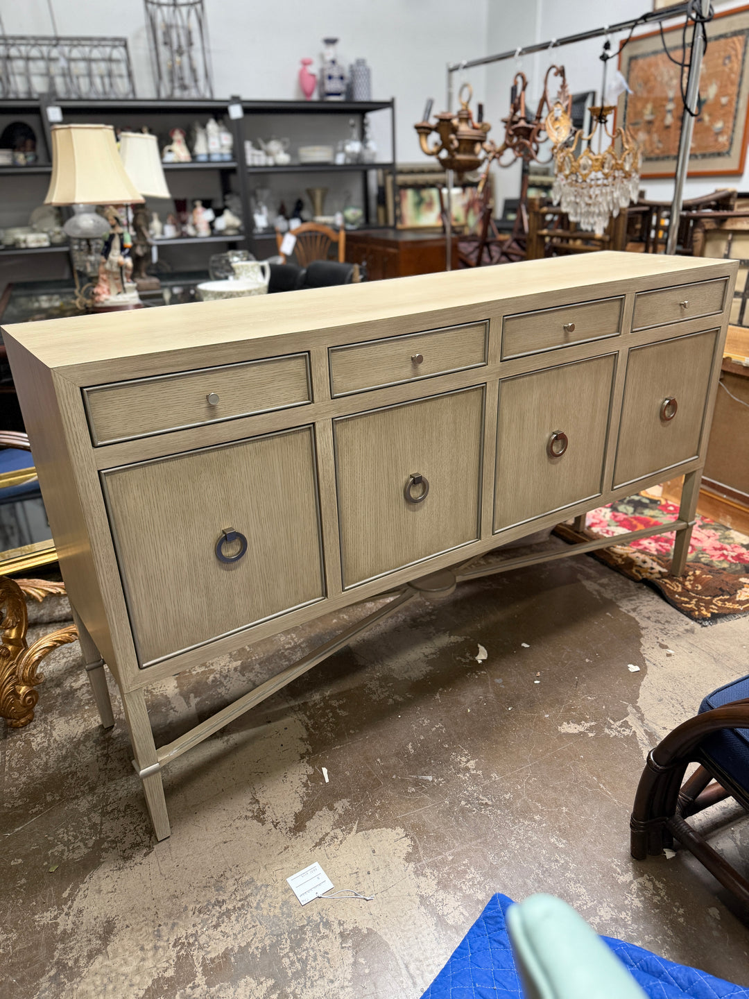 Custom Sideboard with Adjustable Shelves