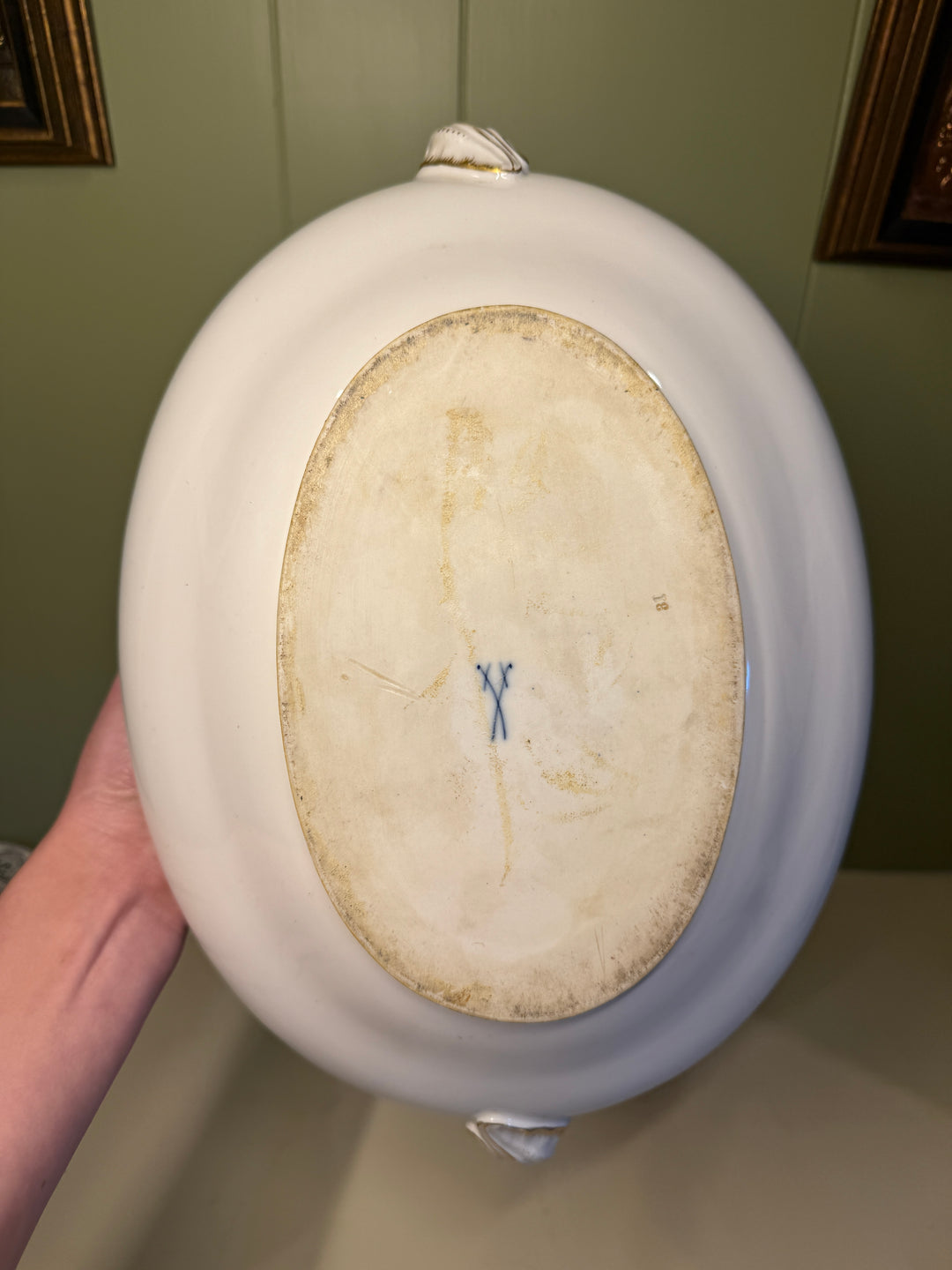 Meissen Cobalt Tureen