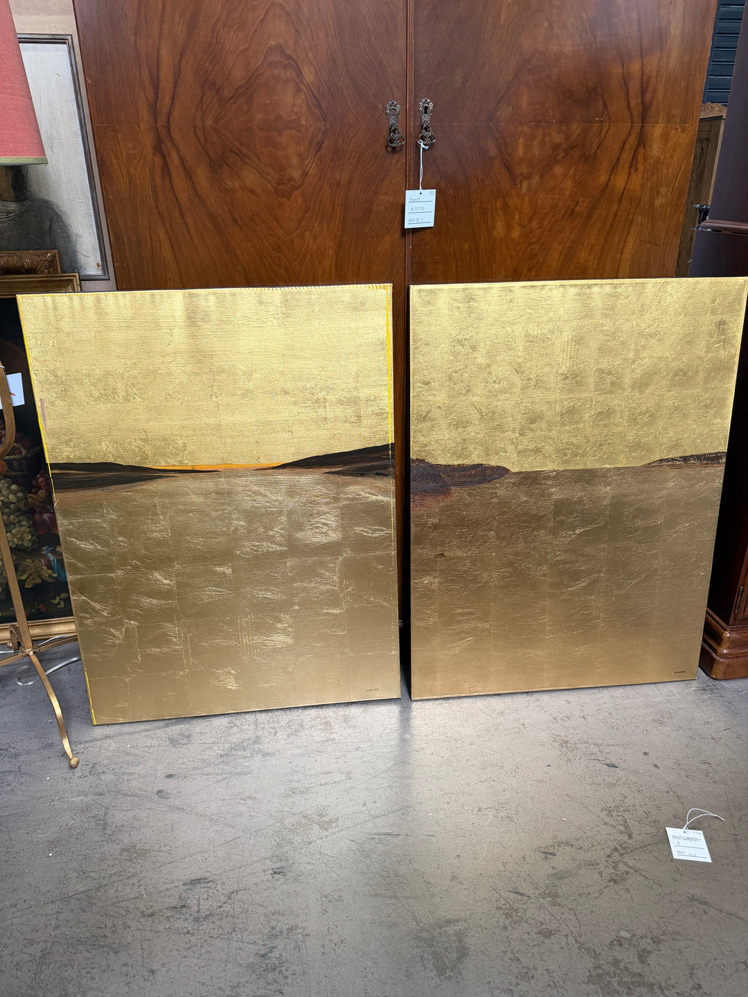 Hunter Gold Artwork (Set of 2)