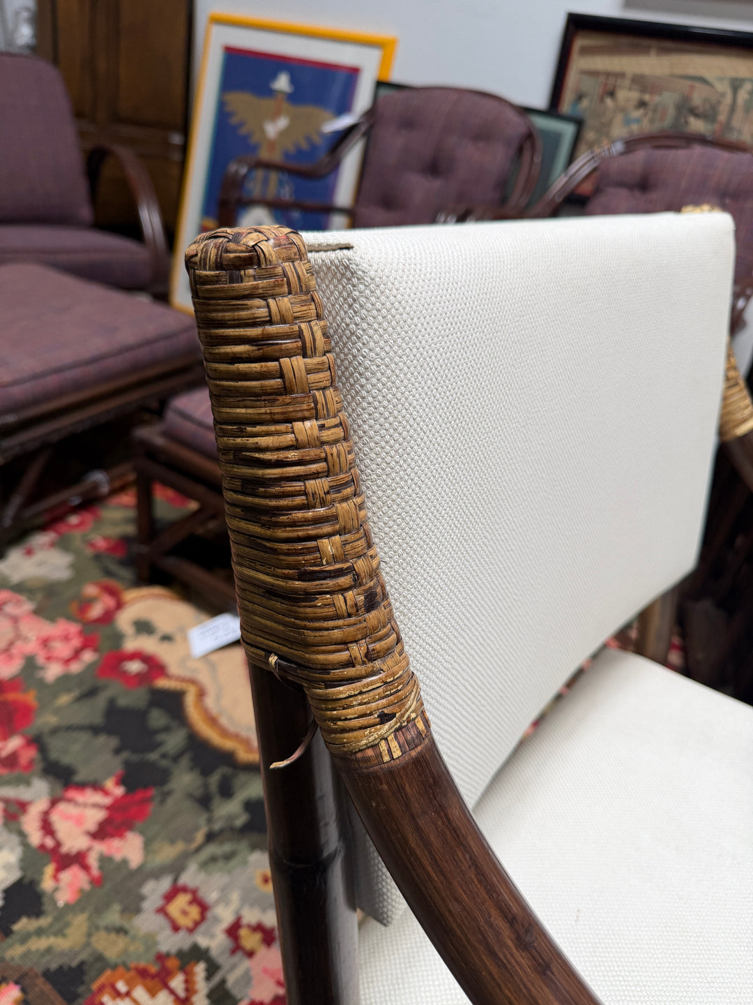 Vintage Bamboo and Rattan Chairs