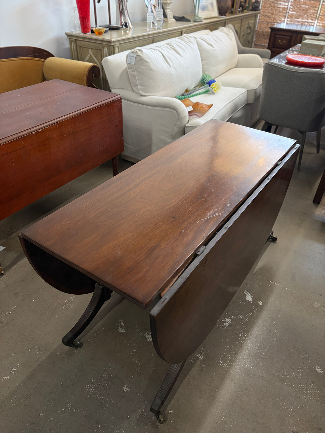 Antique Drop Leaf Table