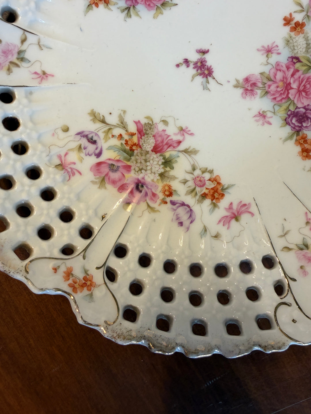 Vintage Porcelain Wall Plate