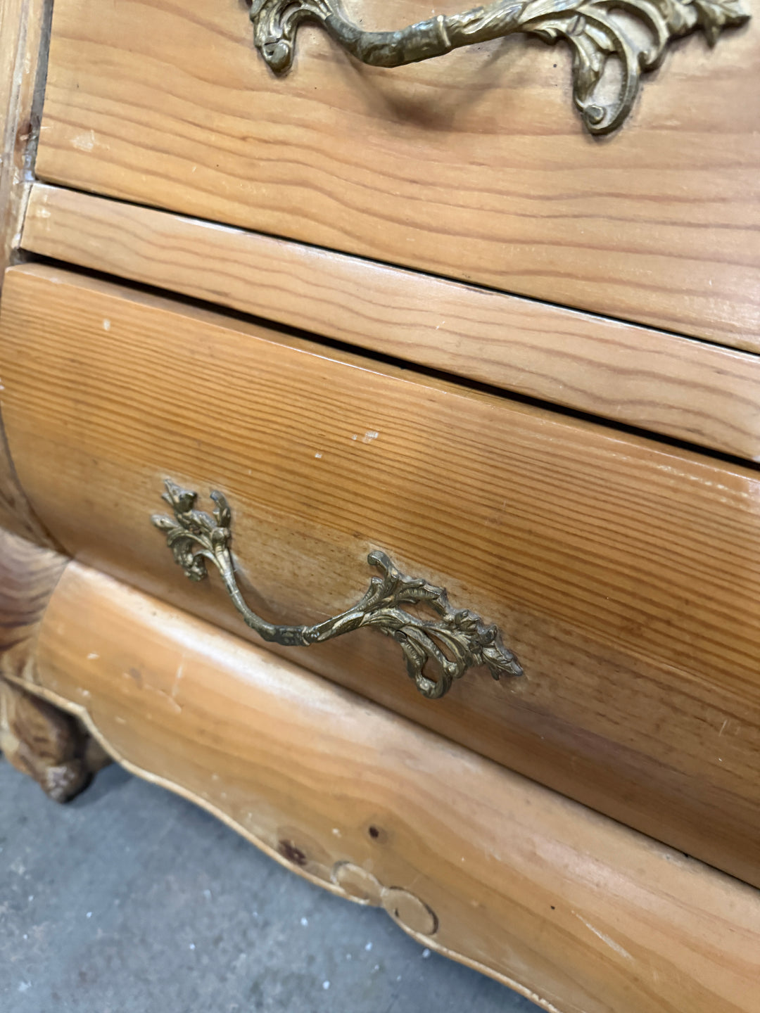 Set of 2 Pine Chest of Drawers
