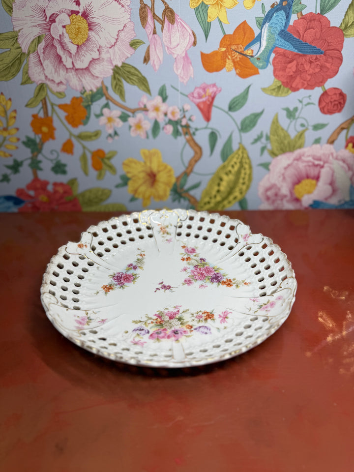 Vintage Porcelain Wall Plate