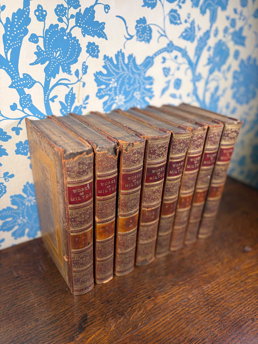 Works of Milton Volumes I-VIII