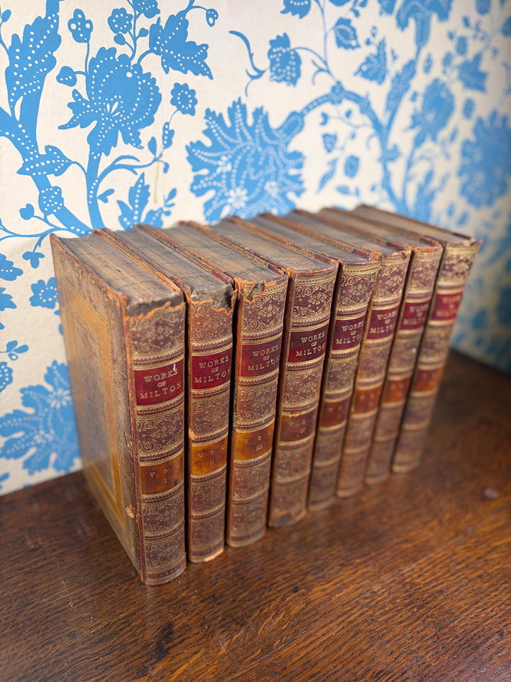 Works of Milton Volumes I-VIII