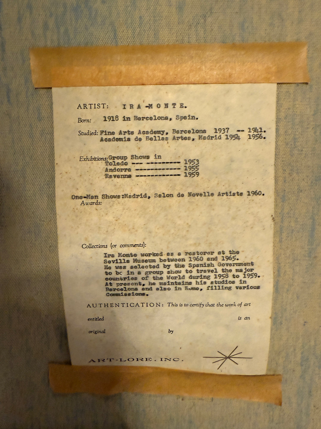 Birds of Paradise, an Ira Monte Original Oil Painting