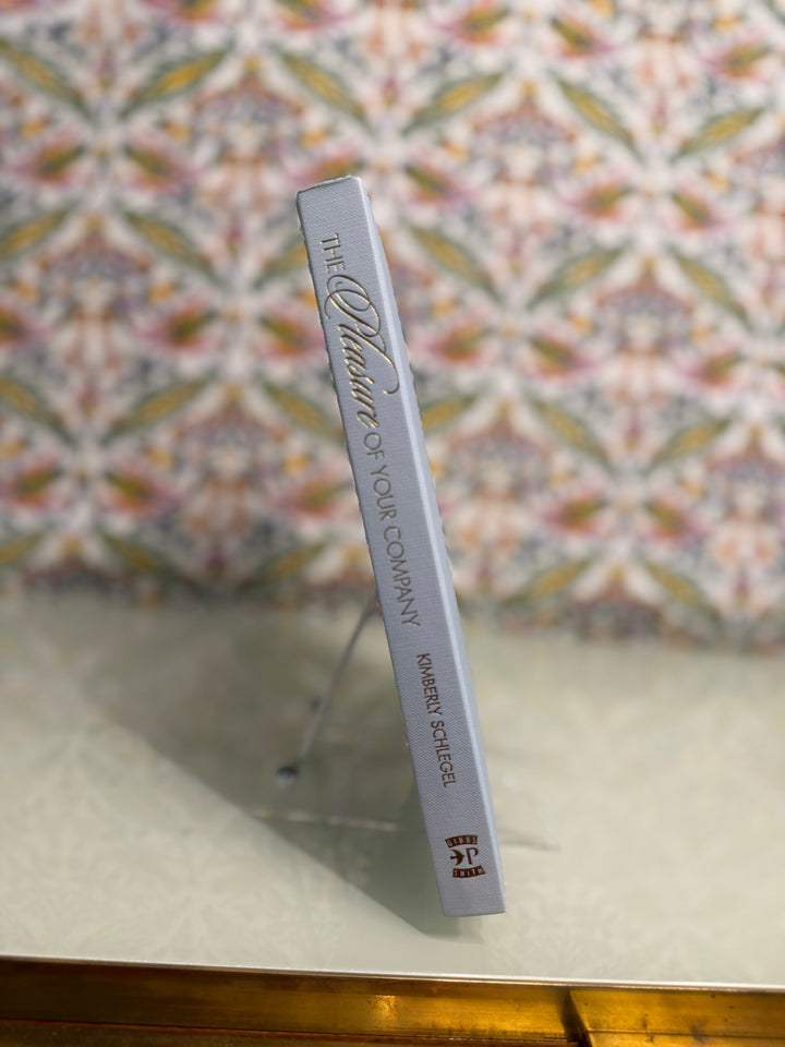 "The Pleasure of Your Company" Hardcover Guest Book
