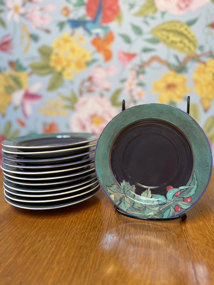 Gien Creation DL Garanti Lave-Vaiselle (Cueillette) - 12 saucers