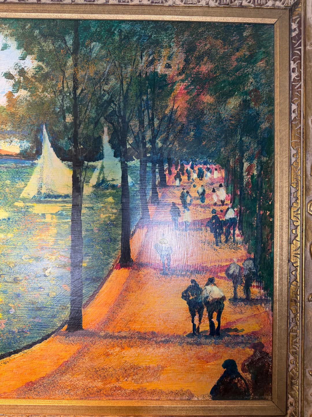 Framed Oil Painting - Signed