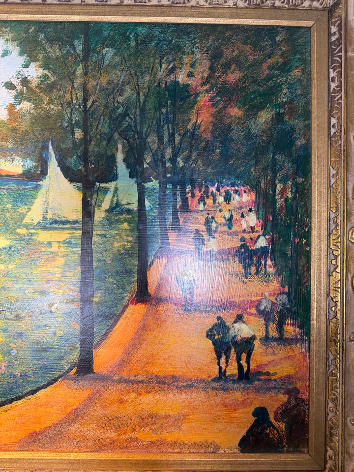 Framed Oil Painting - Signed