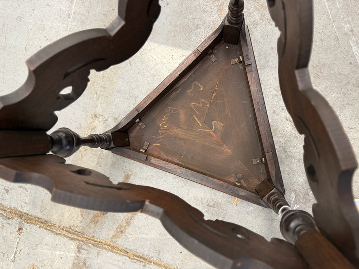Antique Kittinger Triangular Accent Table