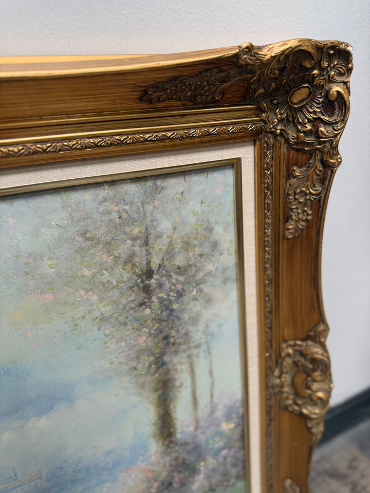 Light & Airy Landscape Original Oil Painting
