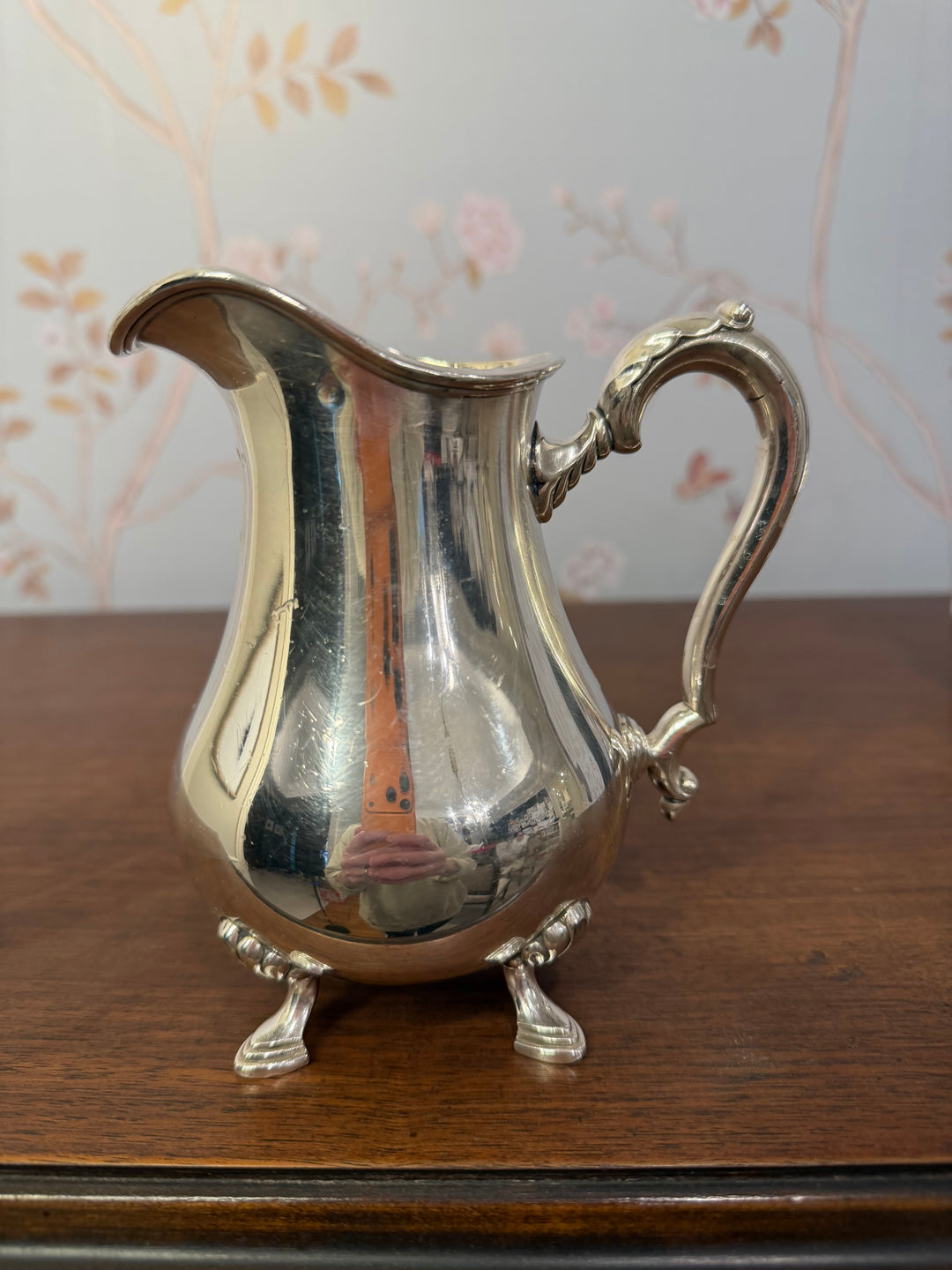 King George Silver Plated Creamer