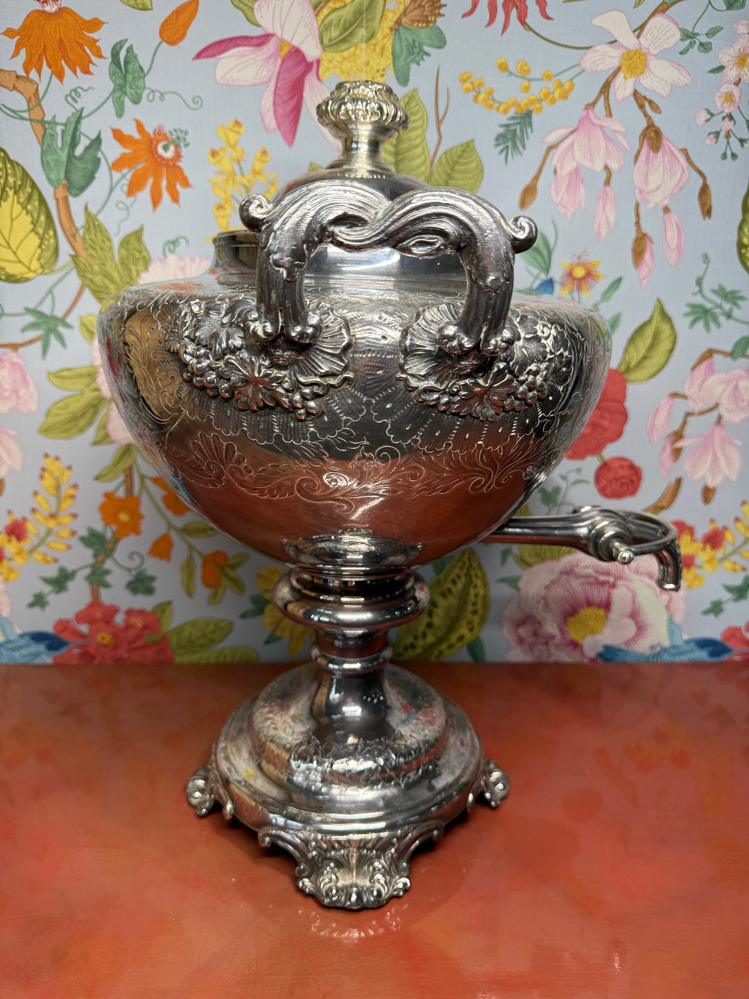 Silver Plated Samovar