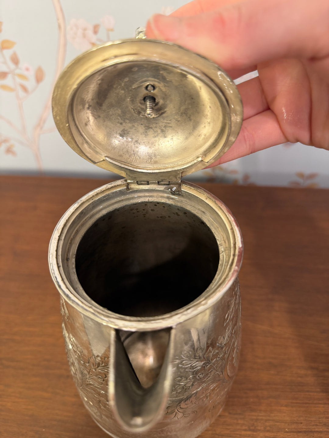 Silver Plated Water Pitcher